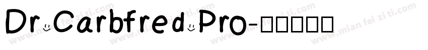 Dr Carbfred Pro字体转换